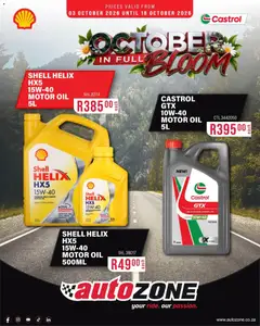 AutoZone specials catalogue – valid from 03/10/2026