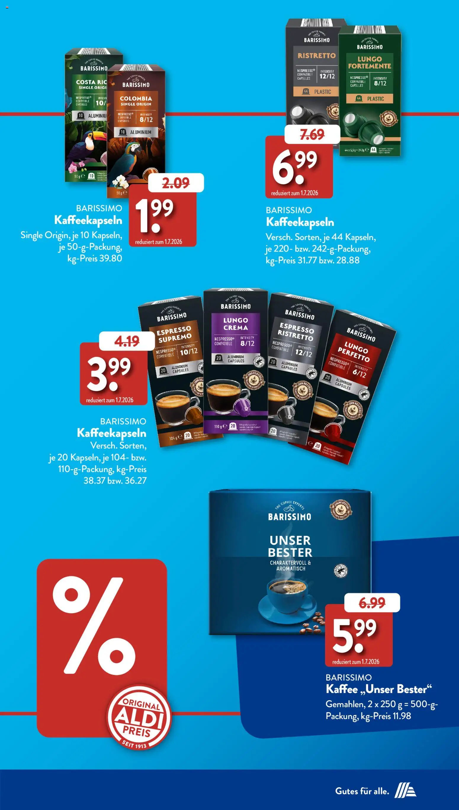 Aldi Süd Sonderprospekt – gültig ab 05.08.2026 | Seite: 11 | Produkte: Kaffee