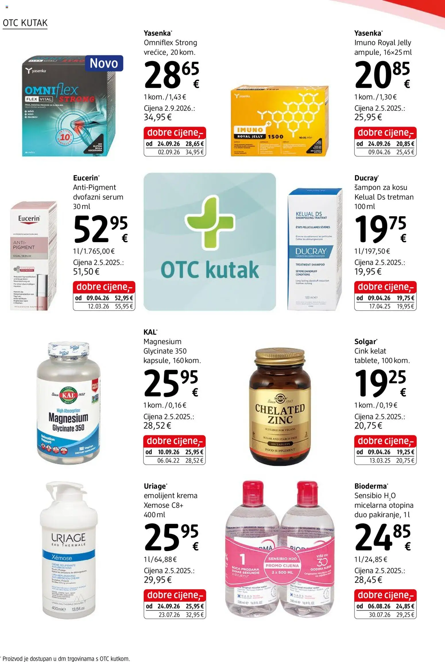 DM katalog | vrijedi od 01.10.2026 | Stranica: 8 | Proizvodi: Šampon, Krema