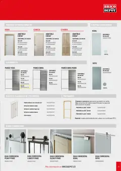 Vista previa Brico Depôt Puertas y Ventanas válido desde el 07/10/2026 | Página: 21 | Productos: Puertas plegables, Marco, Puertas