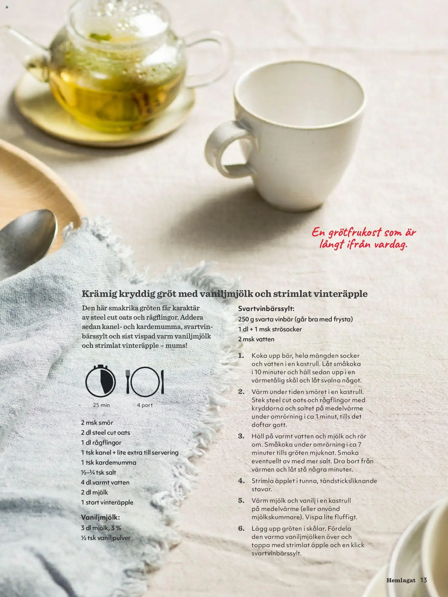 Hemköp reklamblad aktuell från 30/09/2026 | Sida: 13 | Produkter: Vanilj, Smör, Äpple, Rör
