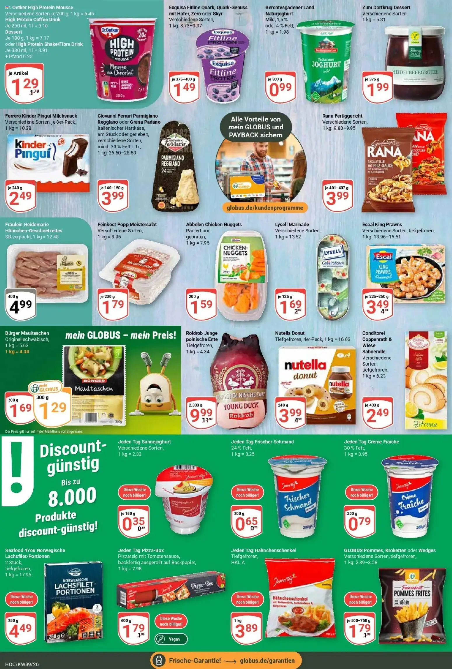 Globus Prospekt Hockenheim (ab 21.09.2026) » Angebote online | Seite: 12 | Produkte: Pommes, Burger, Pommes frites, Zucker