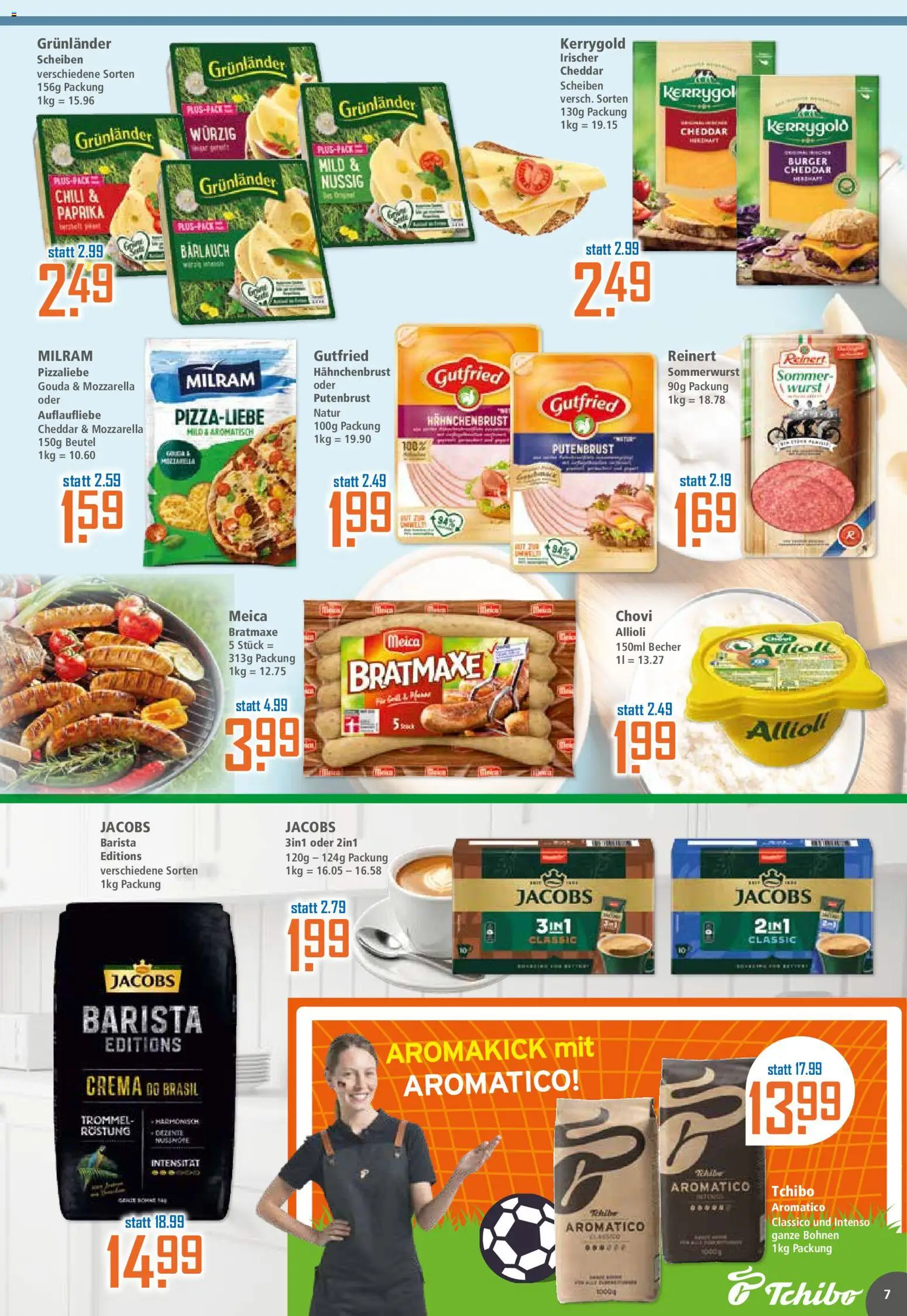 Klaas & Kock Prospekt – gültig ab 08.06.2026 | Seite: 7 | Produkte: Mozzarella, Burger, Wurst, Chili