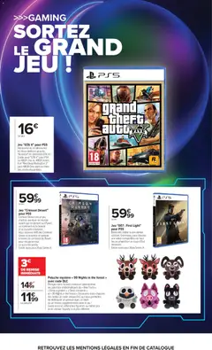 Carrefour - Prévisualisation de Carrefour Passez l'été connecté à vos envies valide à partir de 07/07/2026 | Page: 8 | Produits: Vidéo, Jeu vidéo, Figurines, Thé