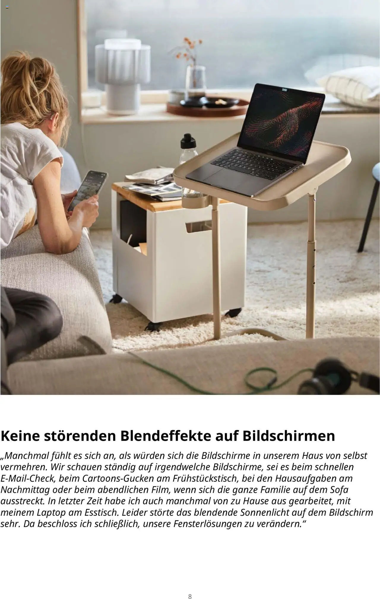 Ikea Fenster – gültig ab 30.09.2025 | Seite: 8 | Produkte: Sofa, Bildschirm, Laptop