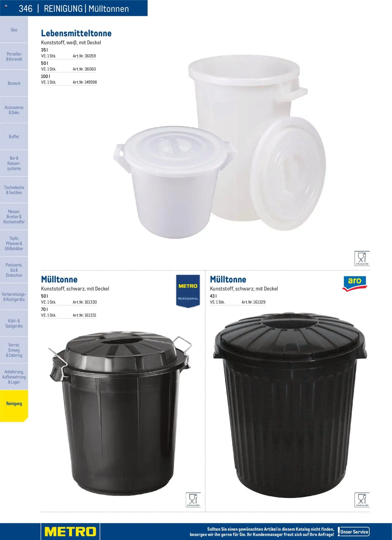 Metro angebote Gastro Non-Food Katalog gültig ab 01.01.2026 | Seite: 346 | Produkte: Eis