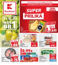 Kaufland - Rijeka Zamet - Pregled kataloga iz trgovine Kaufland, vrijedi od 20.05.2026