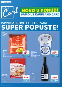 VINDIJA Sir ribani, ekstra tvrdi 32% m.m. 40 g - Pregled kataloga iz trgovine Kaufland, vrijedi od 06.05.2026 | Stranica: 20