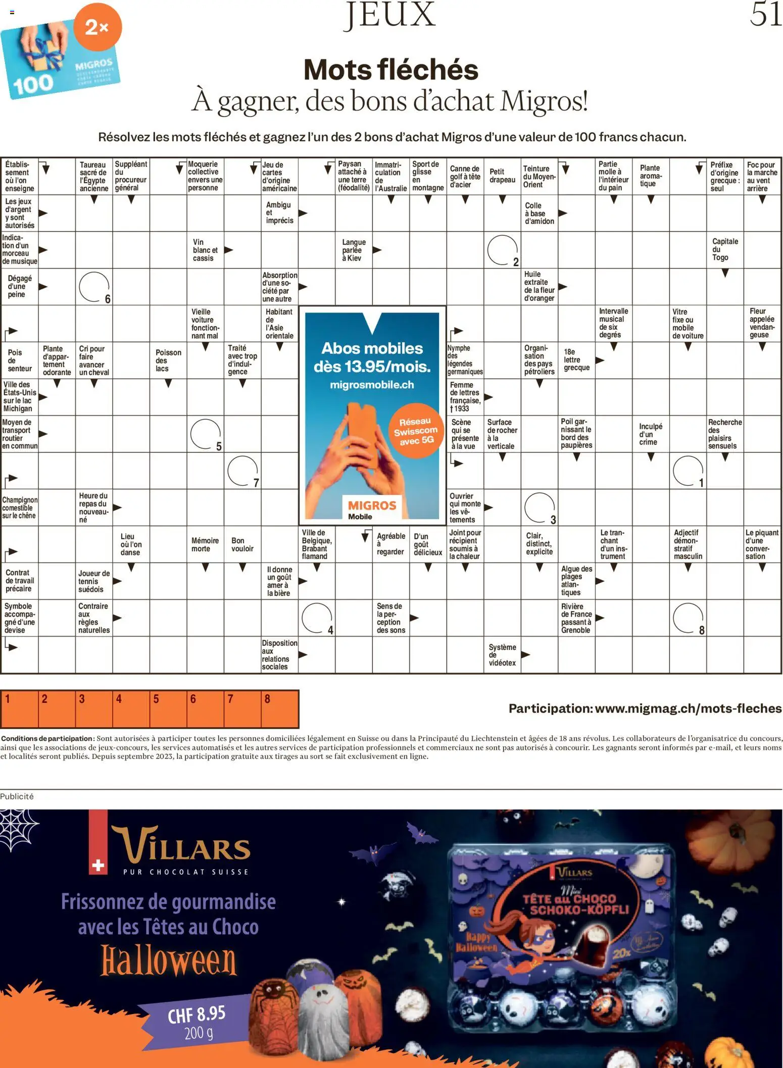 Migros aktionen Magazine FR – gültig ab 14.10.2026 | Seite: 51