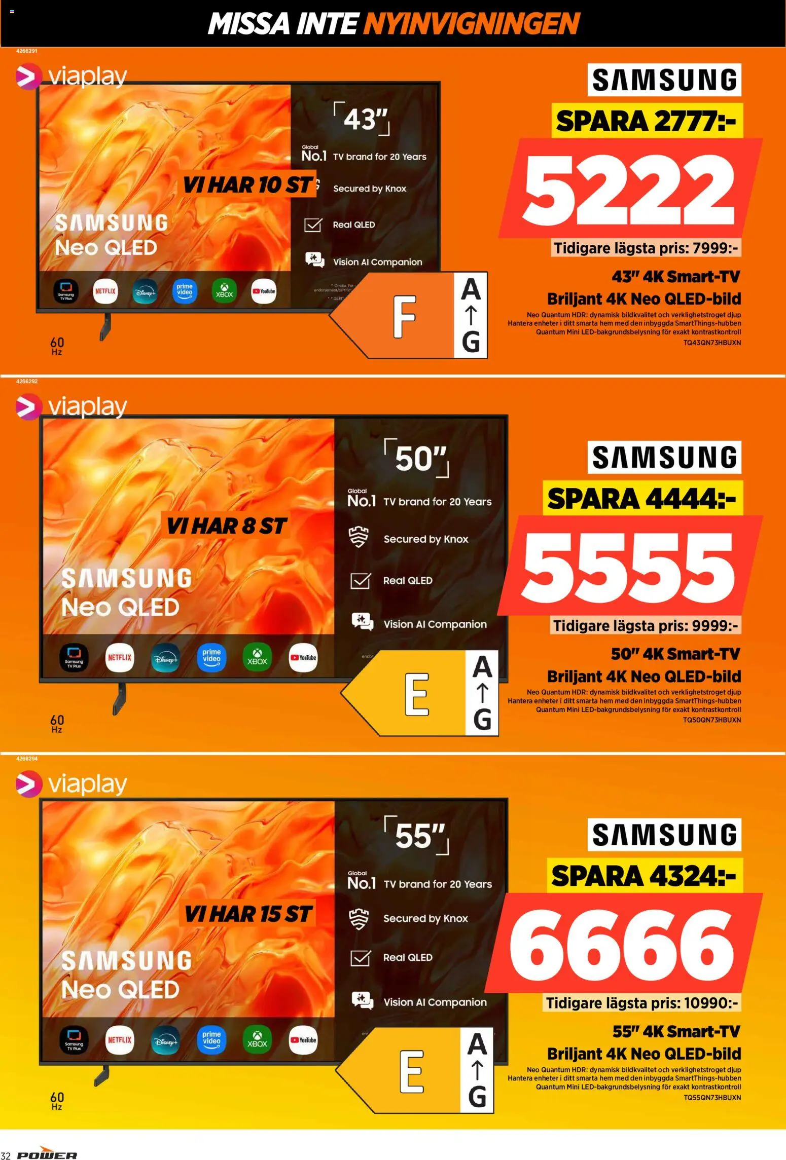 Power reklamblad aktuell från 15/10/2026 | Sida: 32 | Produkter: Tv, Xbox