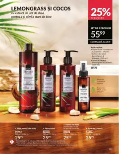 Ofertele Avon valabile de la 01.08.2026 | Pagină: 163 | Produse: Elixir, Cameră, Duș, Unt