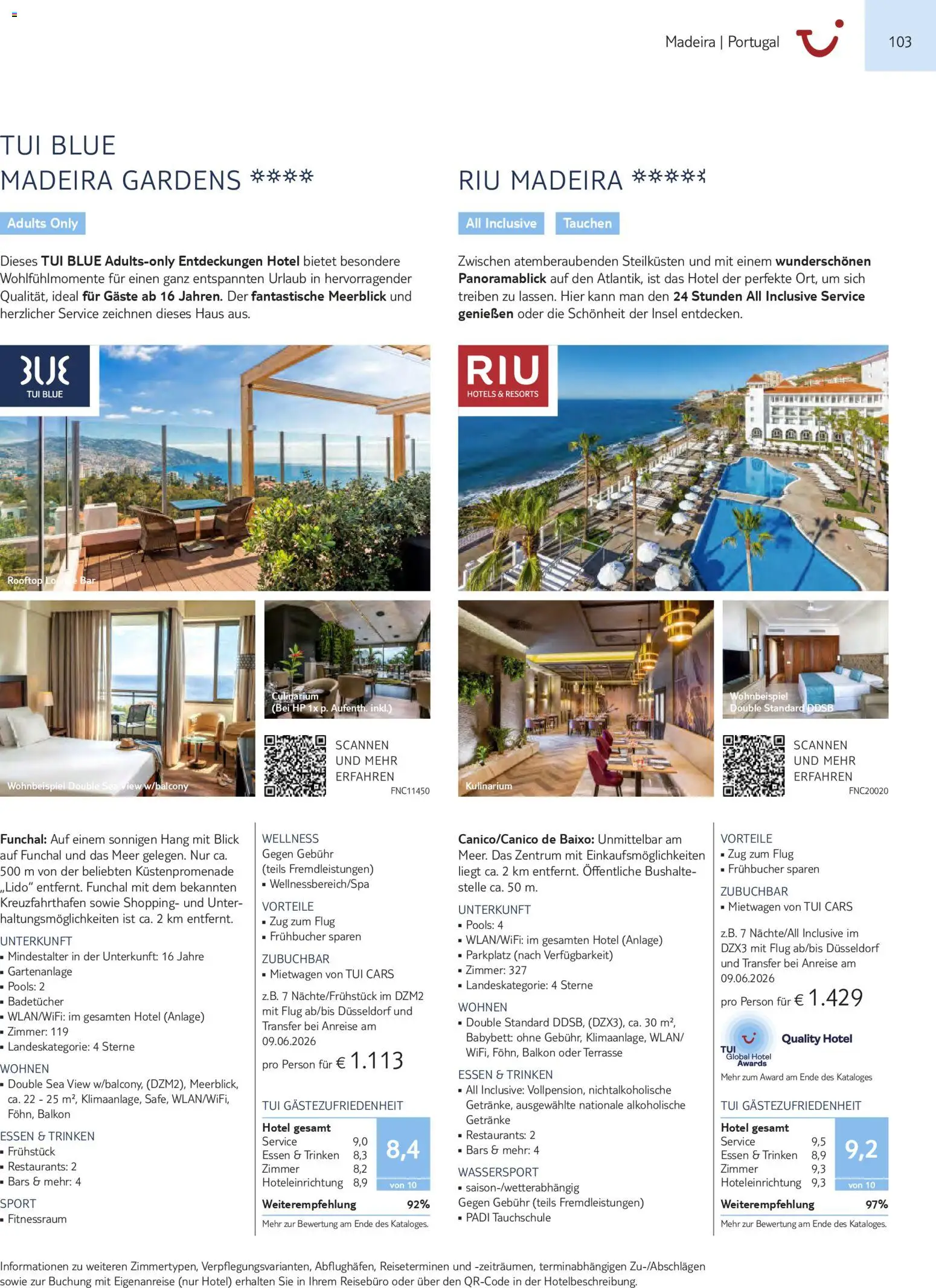 TUI Prospekt Südeuropa & Nordafrika 2026/27 – gültig ab 03.03.2026 | Seite: 103 | Produkte: HP, Babybett