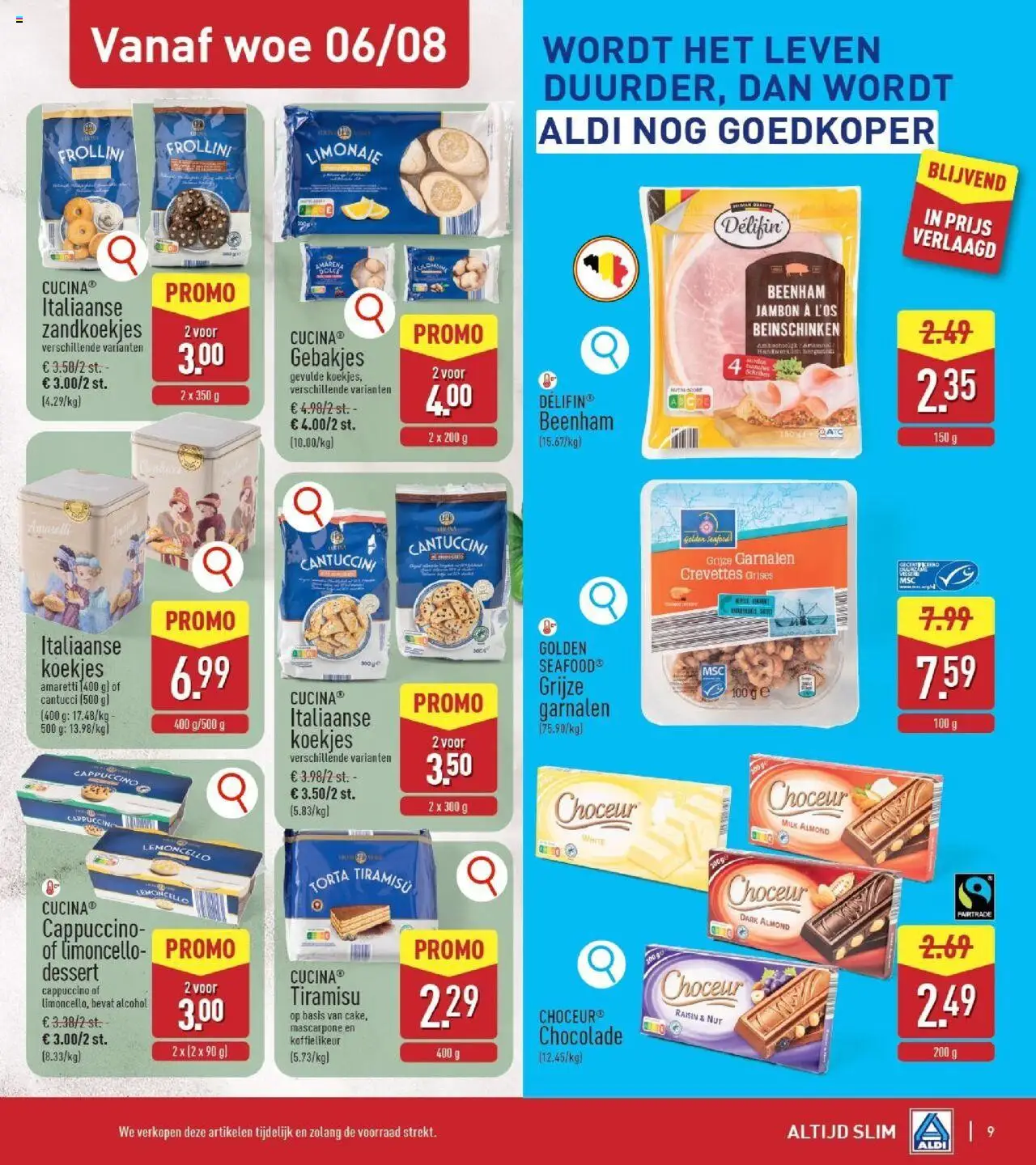 {H1} | Pagina: 9 | Producten: Koekjes, Dessert, Alcohol, Chocolade