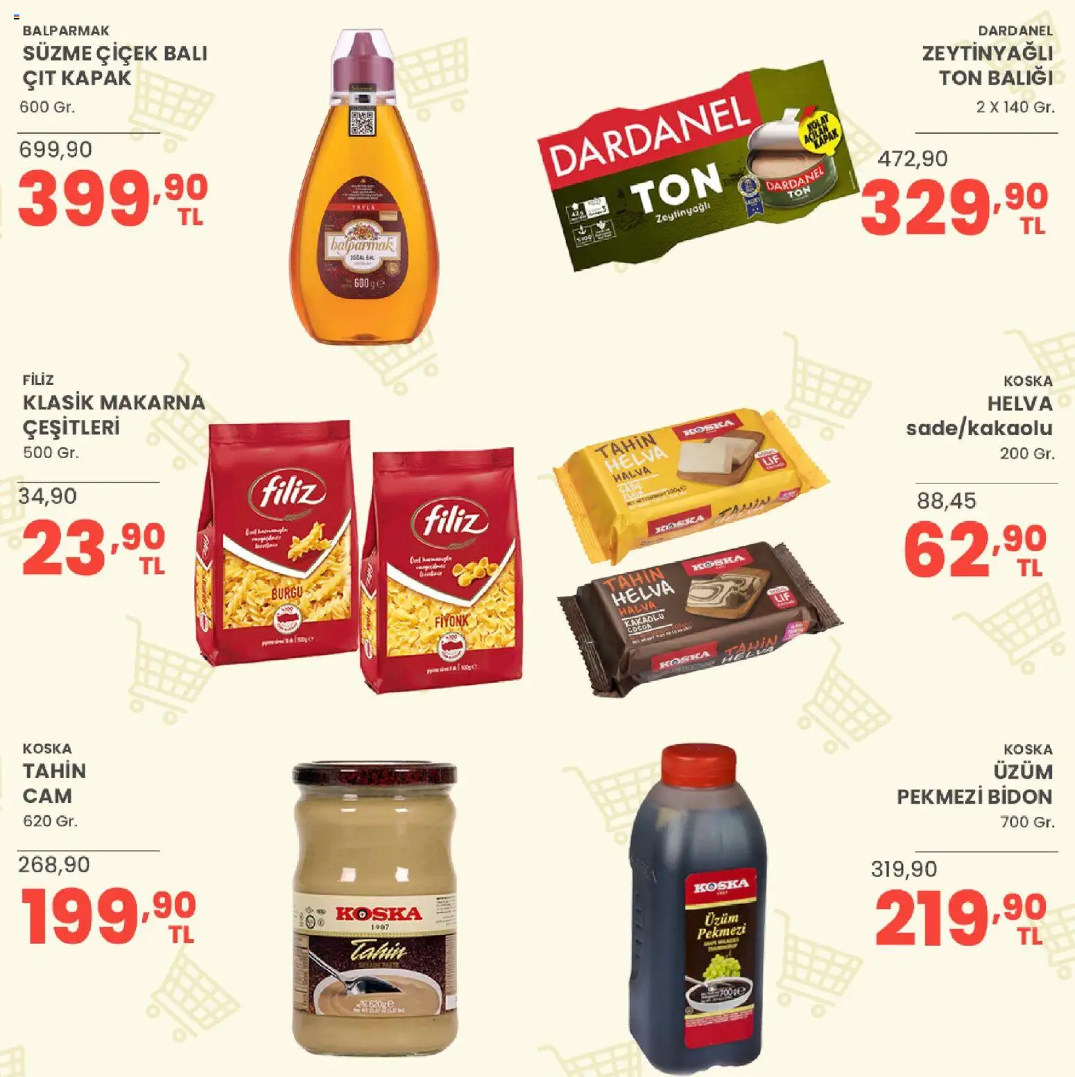 Sarıyer Katalog - 23 Ekim 2026 tarihinden itibaren geçerlidir | Sayfa: 20 | Ürünler: Makarna, Üzüm, Ton balığı