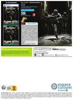 E.Leclerc - Prévisualisation de E.Leclerc Guide Jeu Vidéo valide à partir de 20/10/2026 | Page: 20 | Produits: Vidéo, Xbox, Jeu vidéo, Porte