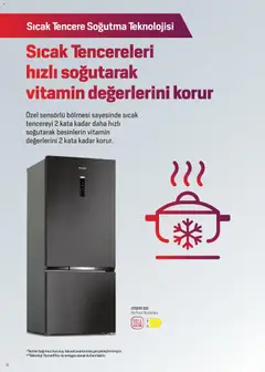 01 Temmuz 2026 tarihinden itibaren geçerli olan Arçelik kataloğu önizlemesi | Sayfa: 10 | Ürünler: Buzdolabı, Fan