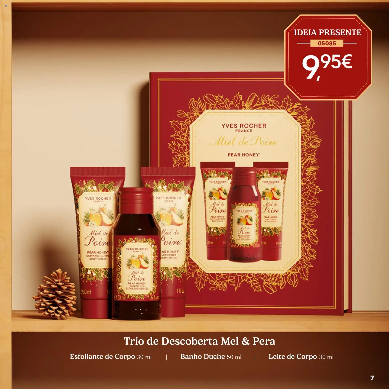 Yves Rocher Catálogo de natal │ válido de 21/10/2026 | Página: 7 | Produtos: Leite, Banho, Peixe, Mel