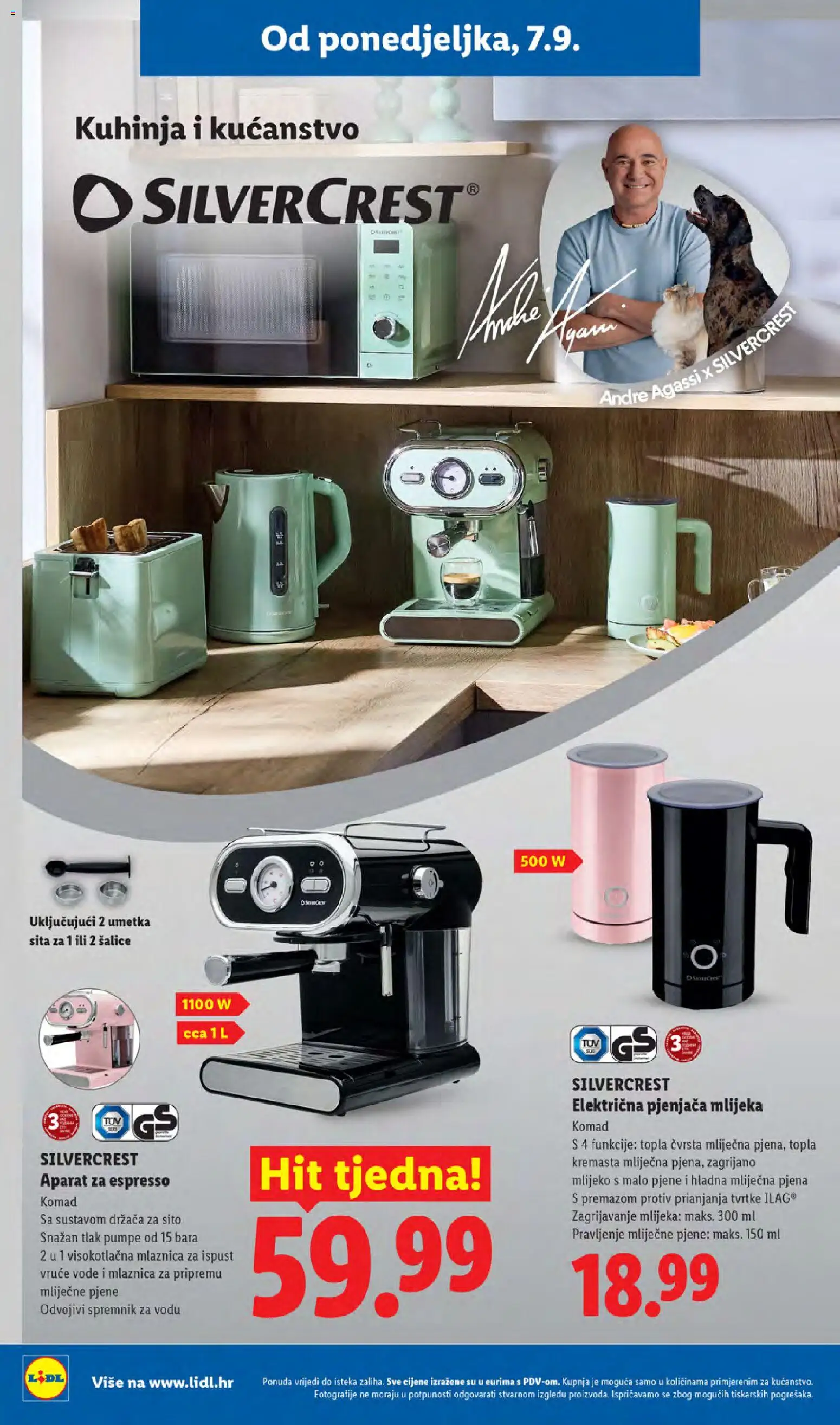 Lidl katalog | vrijedi od 07.09.2026 | Stranica: 30 | Proizvodi: Espresso, Mlijeko, Pjena, Kuhinja