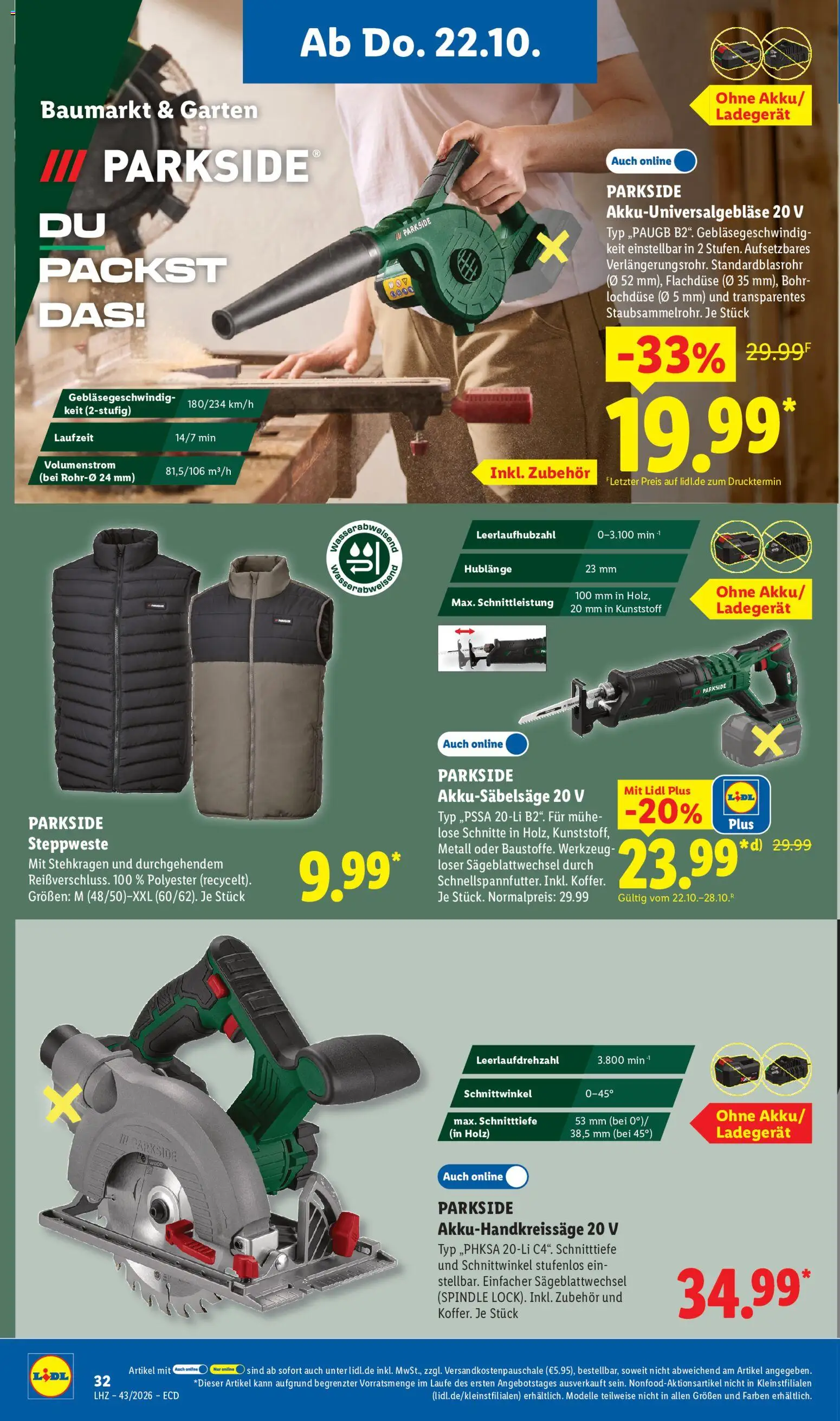 Lidl Prospekt – gültig ab 19.10.2026 | Seite: 20