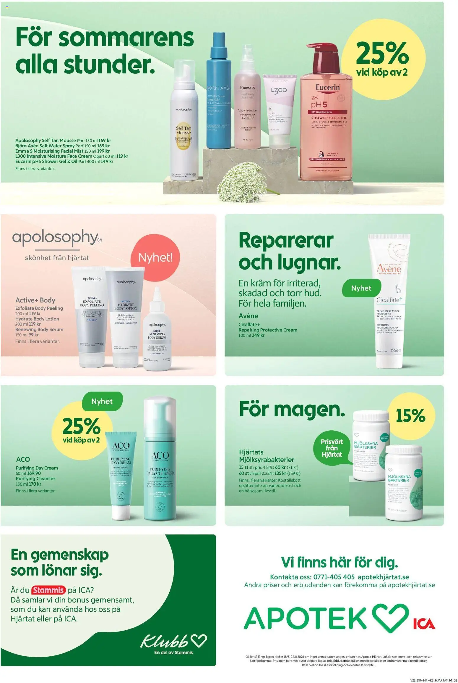 ICA Kvantum reklamblad aktuell från 01.06.2026 | Sida: 7 | Produkter: Salt, Peeling, Galler, Kräm