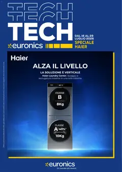 Anteprima del volantino Euronics volantino Haier valido a partire dal 16/07/2026