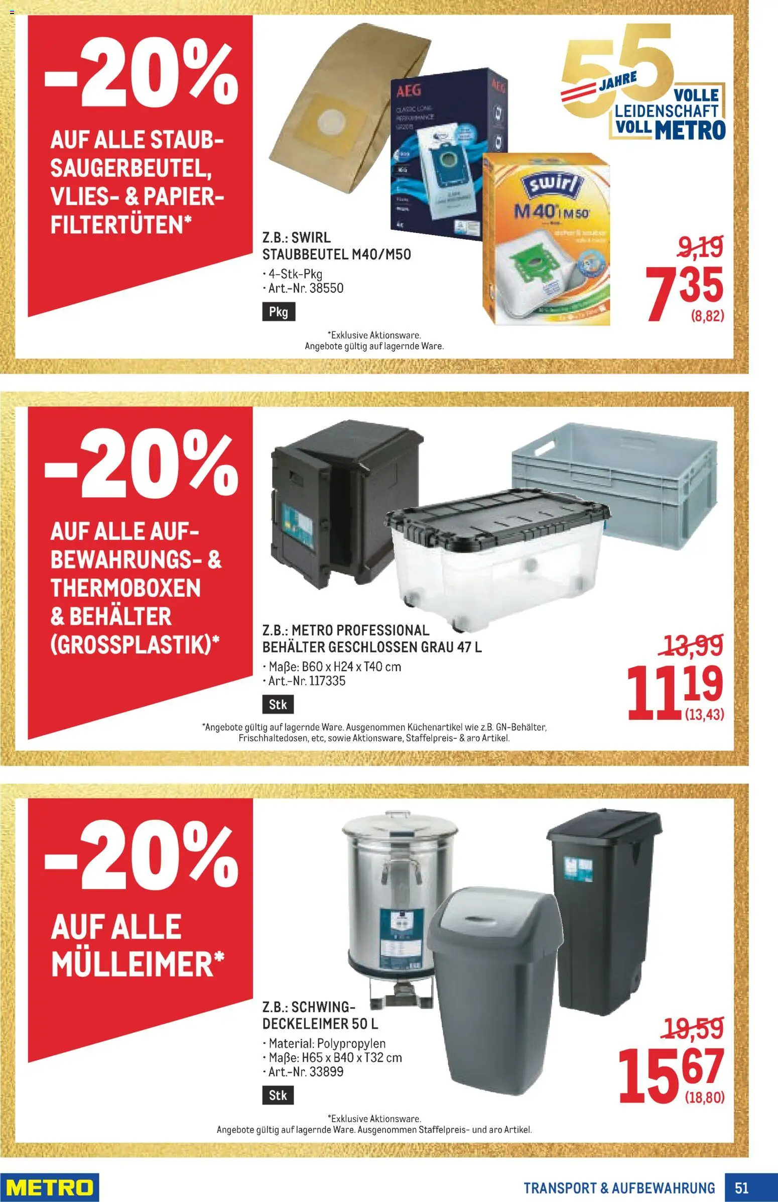 Metro angebote Profi gültig ab 15.05.2026 | Seite: 51