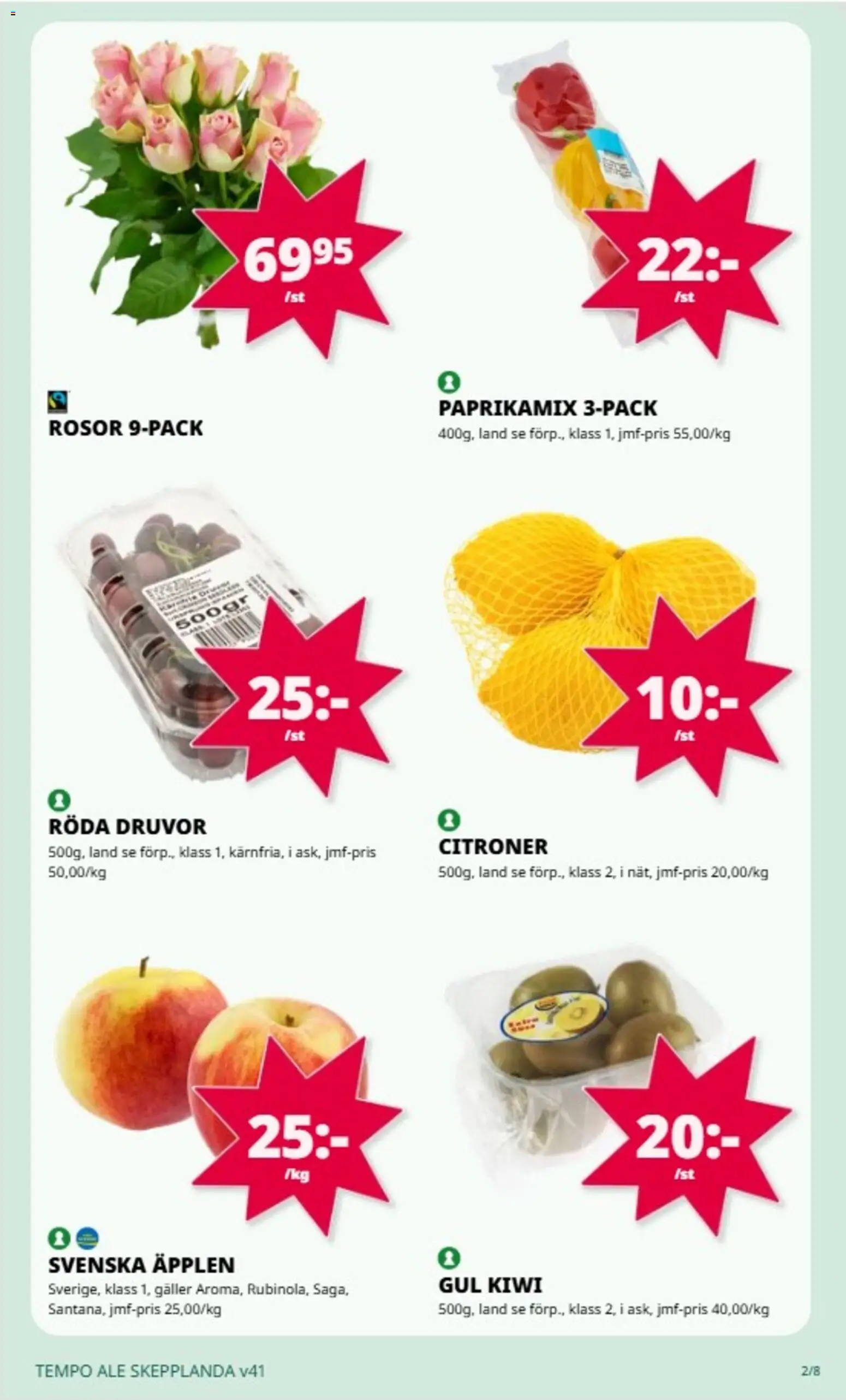 Tempo reklamblad aktuell från 05/10/2026 | Sida: 2