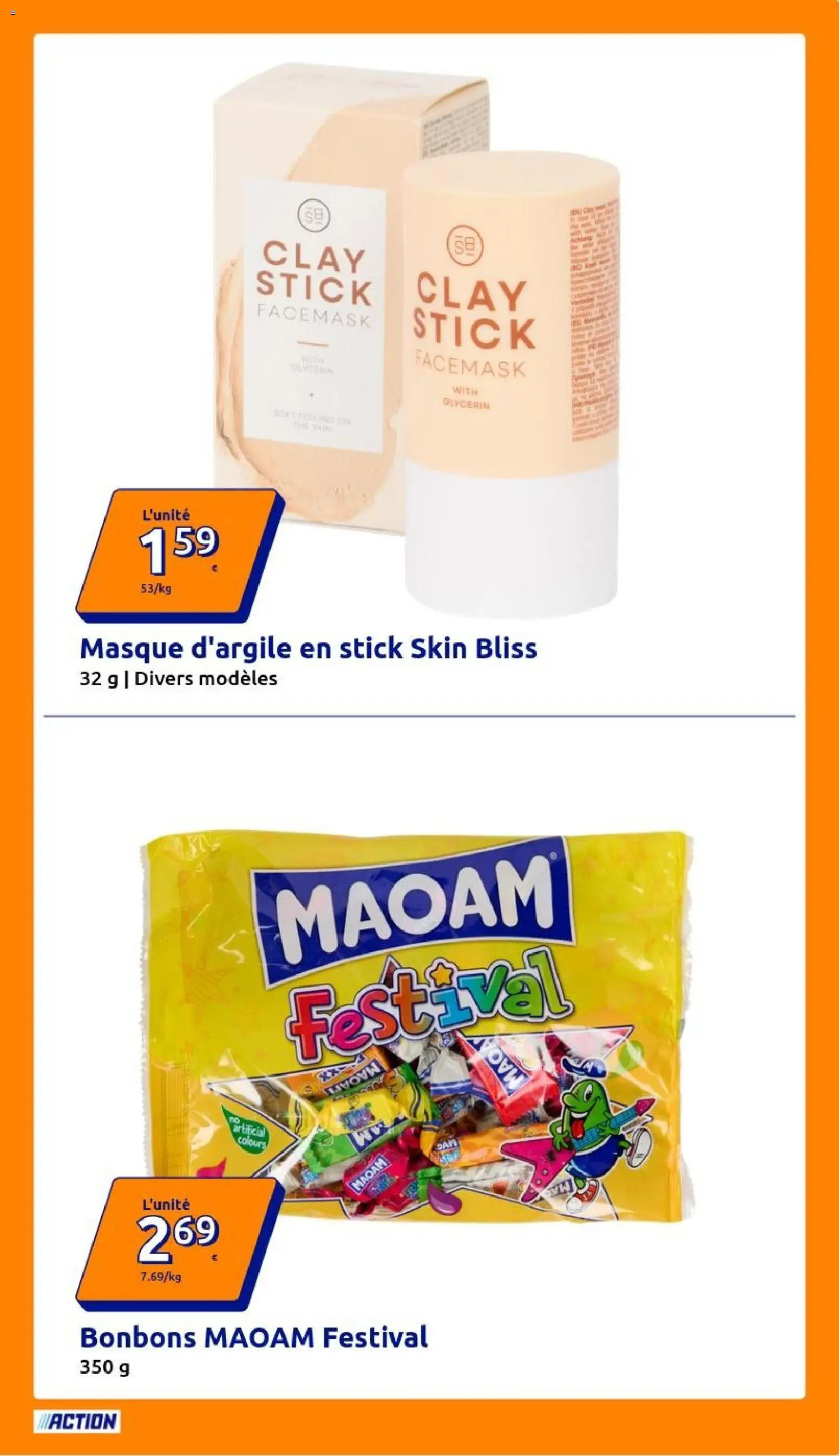 {H1} | Page: 21 | Produits: Masque, Bonbons