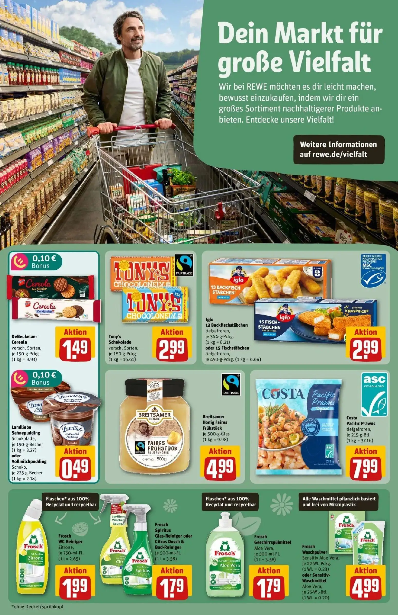 REWE Prospekt ab 21.09.2026 zum Blättern » Angebote | Seite: 27 | Produkte: Fisch, Waschmittel, Geschirrspülmittel, Zitrone