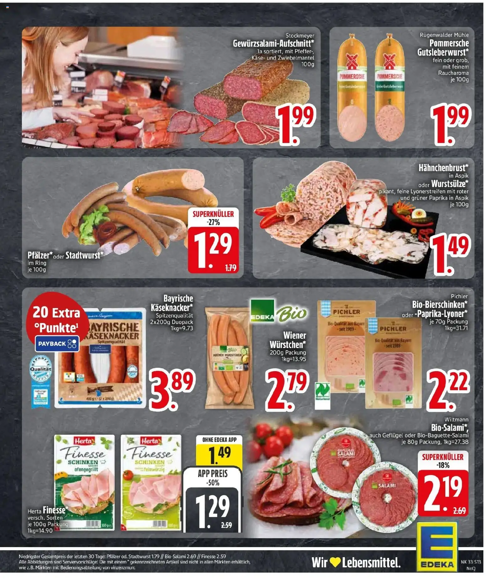 Edeka Prospekt Straßkirchen (ab 10.08.2026) » Angebote Online | Seite: 15 | Produkte: Mühle, Paprika, Pfeffer, Salami