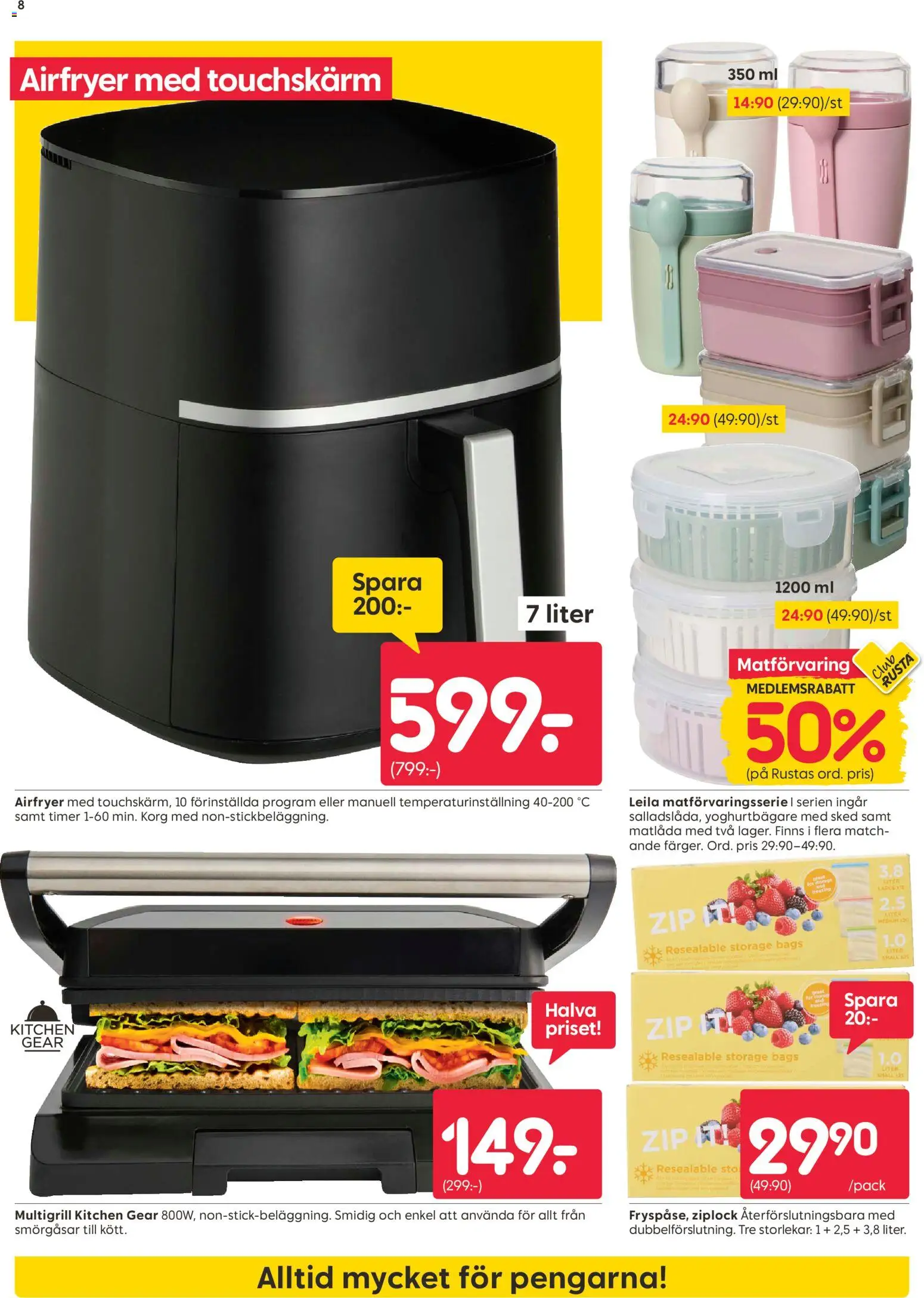 Rusta reklamblad aktuell från 11.05.2026 | Sida: 8