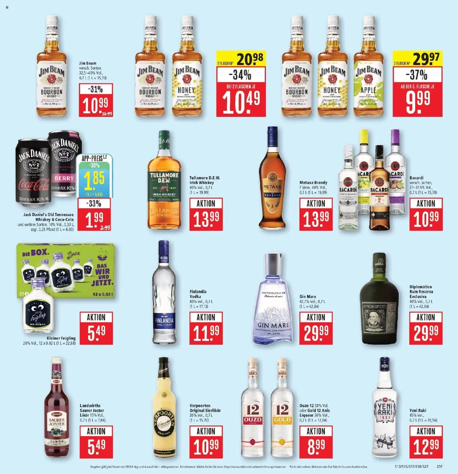 Marktkauf - Marktkauf: Wochenangebote – gültig ab 29.06.2026 | Seite: 31 | Produkte: Ouzo 12, Rum, Metaxa, Vodka