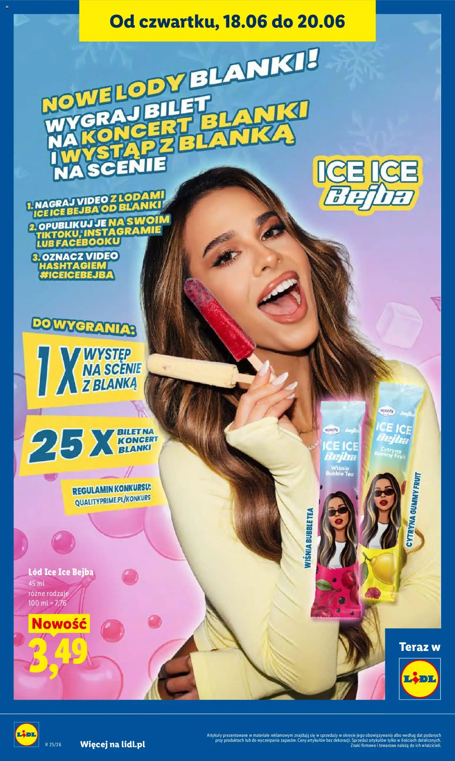 Lidl gazetka od 18.06.2026 | Strona: 56 | Produkty: Cytryna, Lody