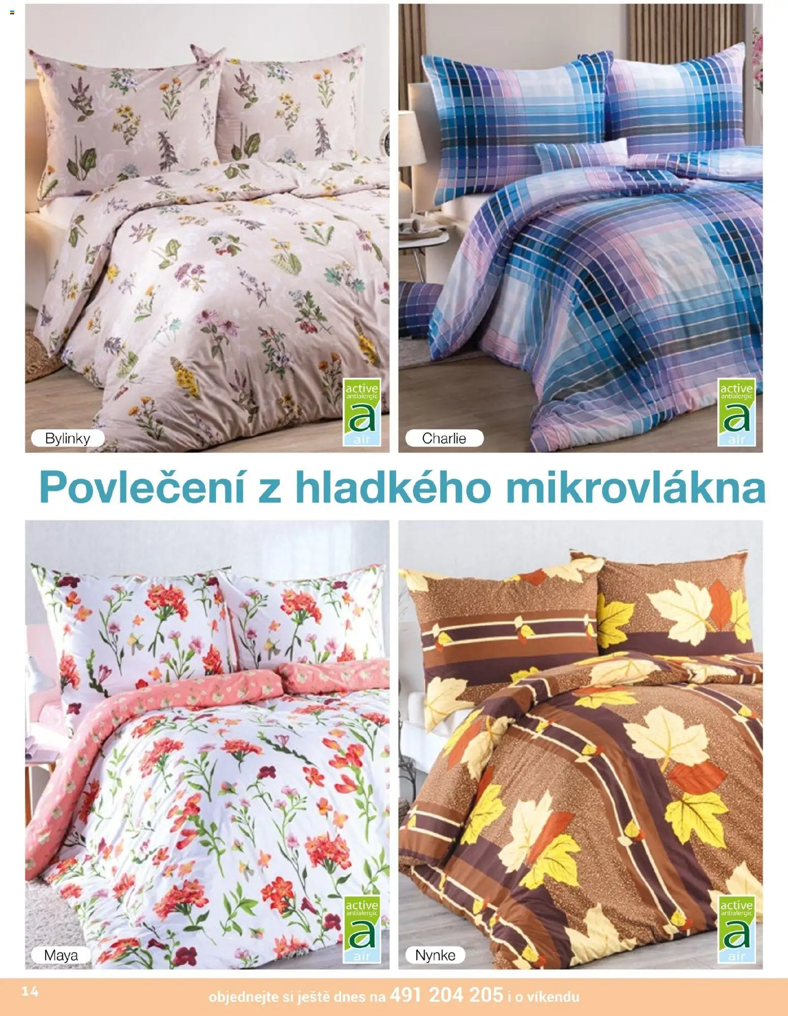 Decodoma katalog Vánoce 2026 od 04.10.2026 | Strana: 15 | Produkty: Bylinky, Povlečení