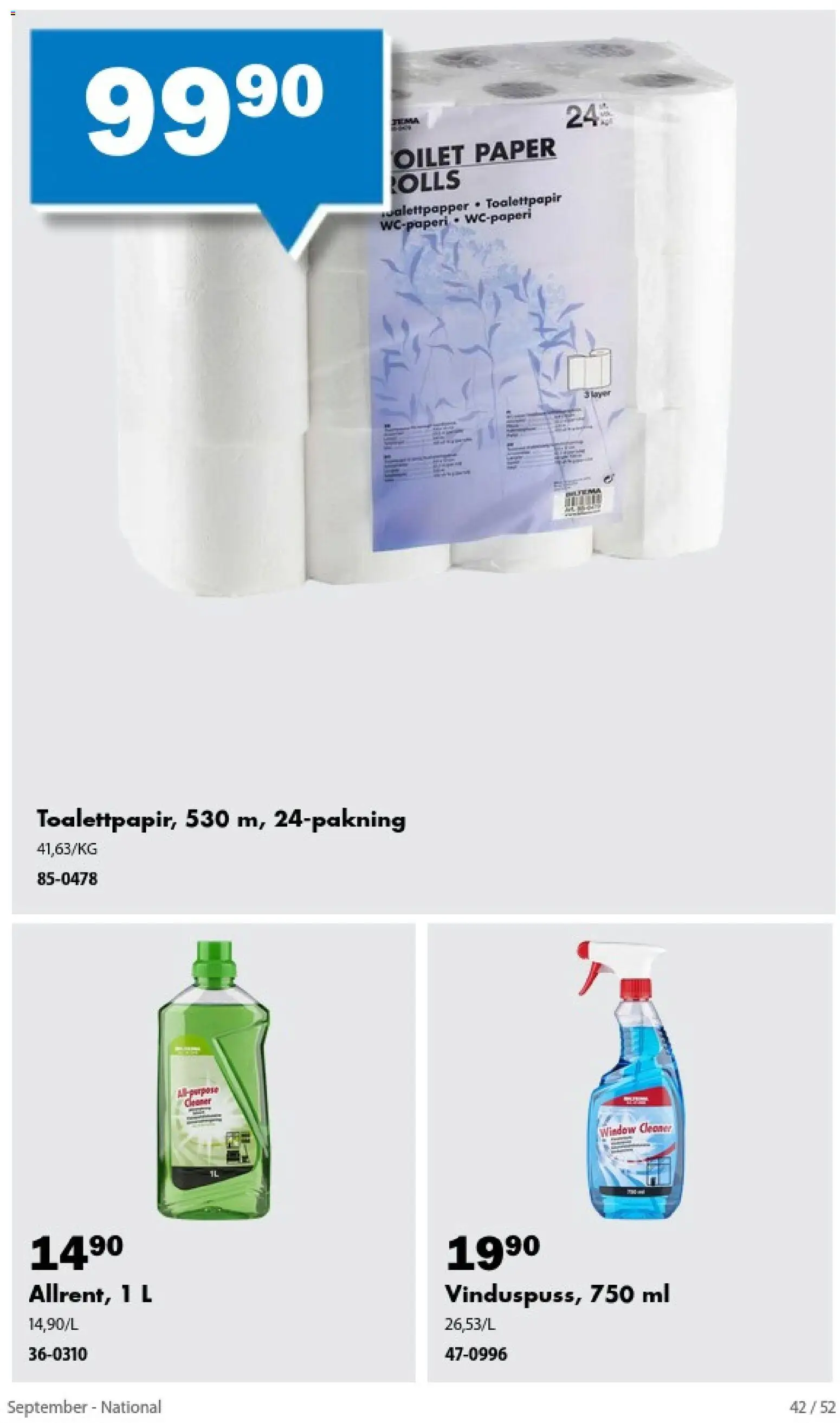{H1} | Side: 42 | Produkter: 1