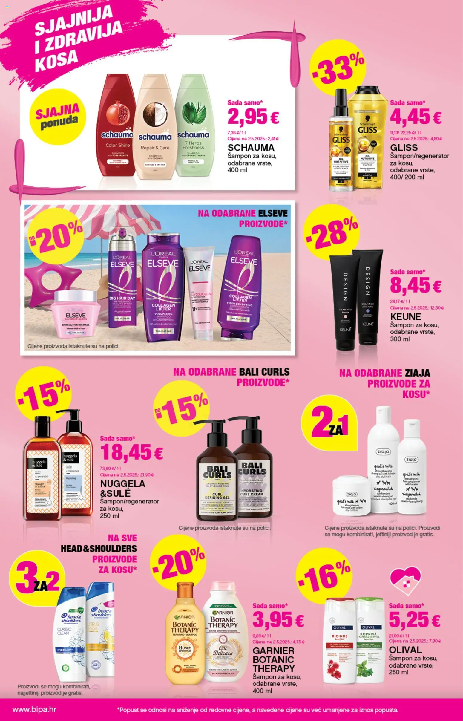 Bipa katalog | vrijedi od 20.08.2026 | Stranica: 6 | Proizvodi: Head & Shoulders, Šampon, Garnier