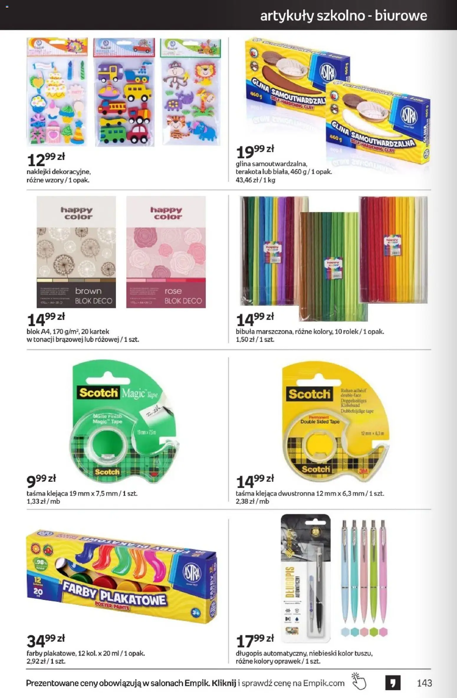 Empik promocje - Tom kultury Zabawki od 23.09.2026 | Strona: 52 | Produkty: Naklejki, Finish