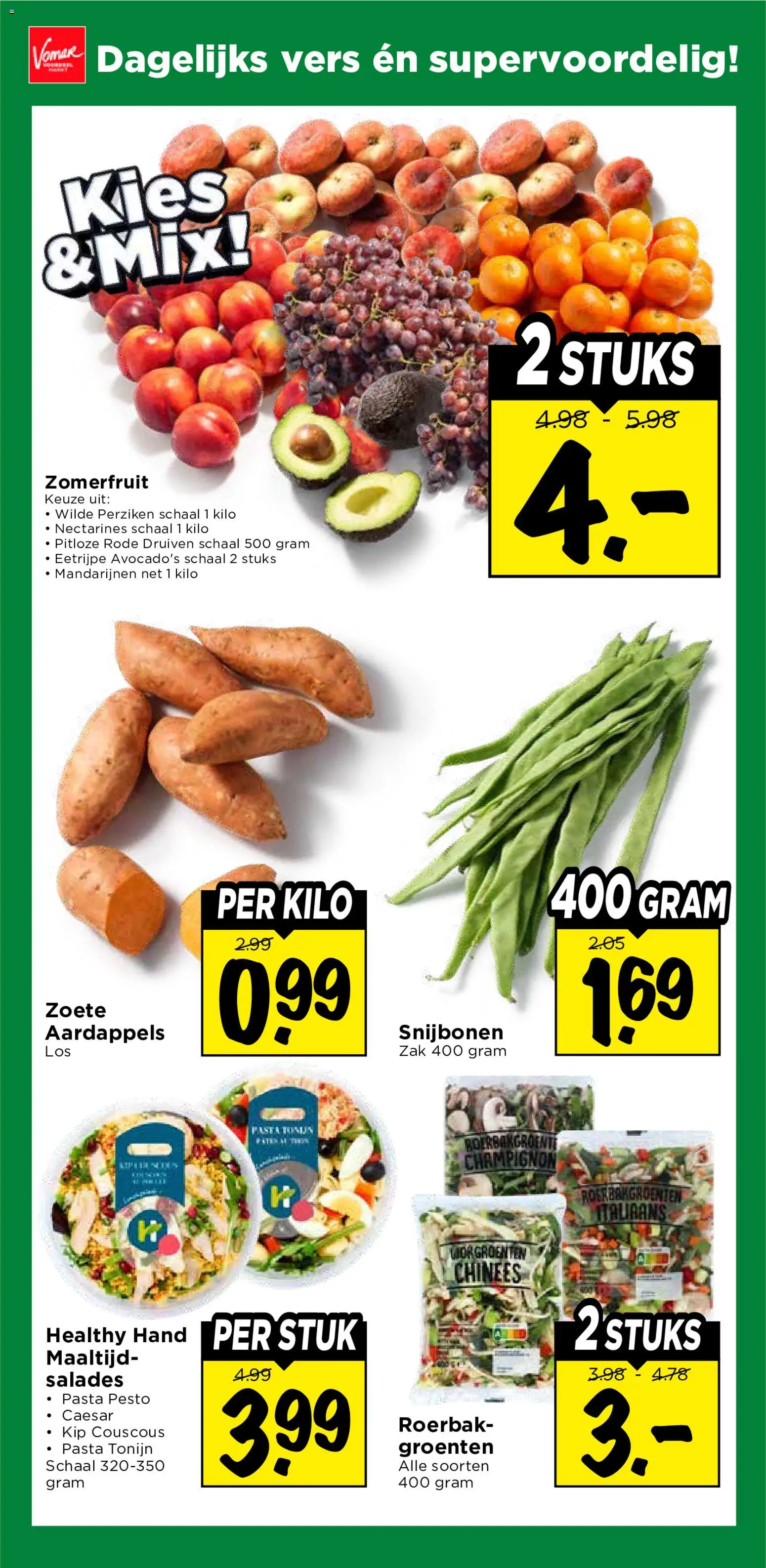{H1} | Pagina: 17 | Producten: Mandarijnen, Salades, Zak, Druiven