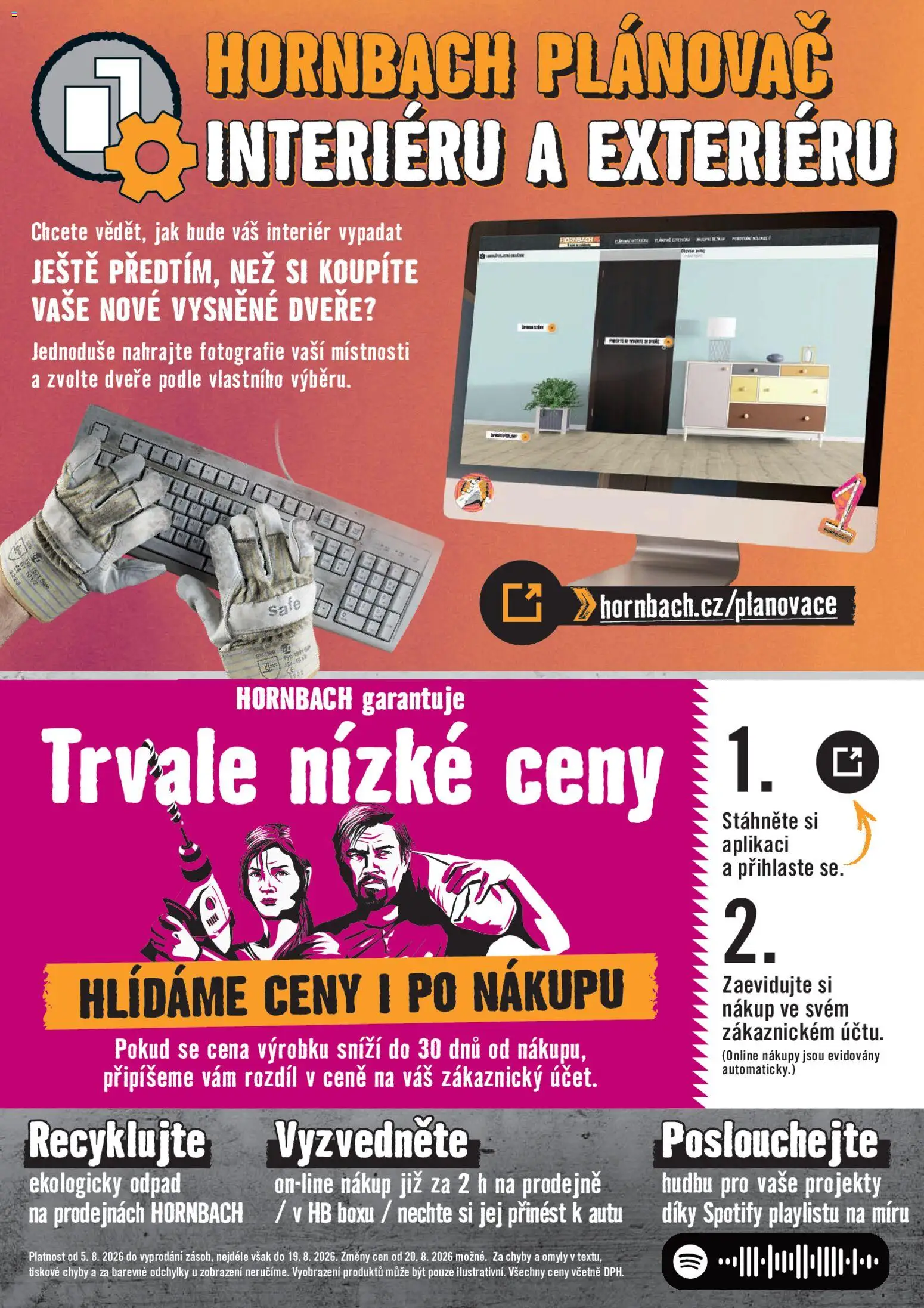 HORNBACH leták - Dveře od 05.08.2026 | Strana: 8