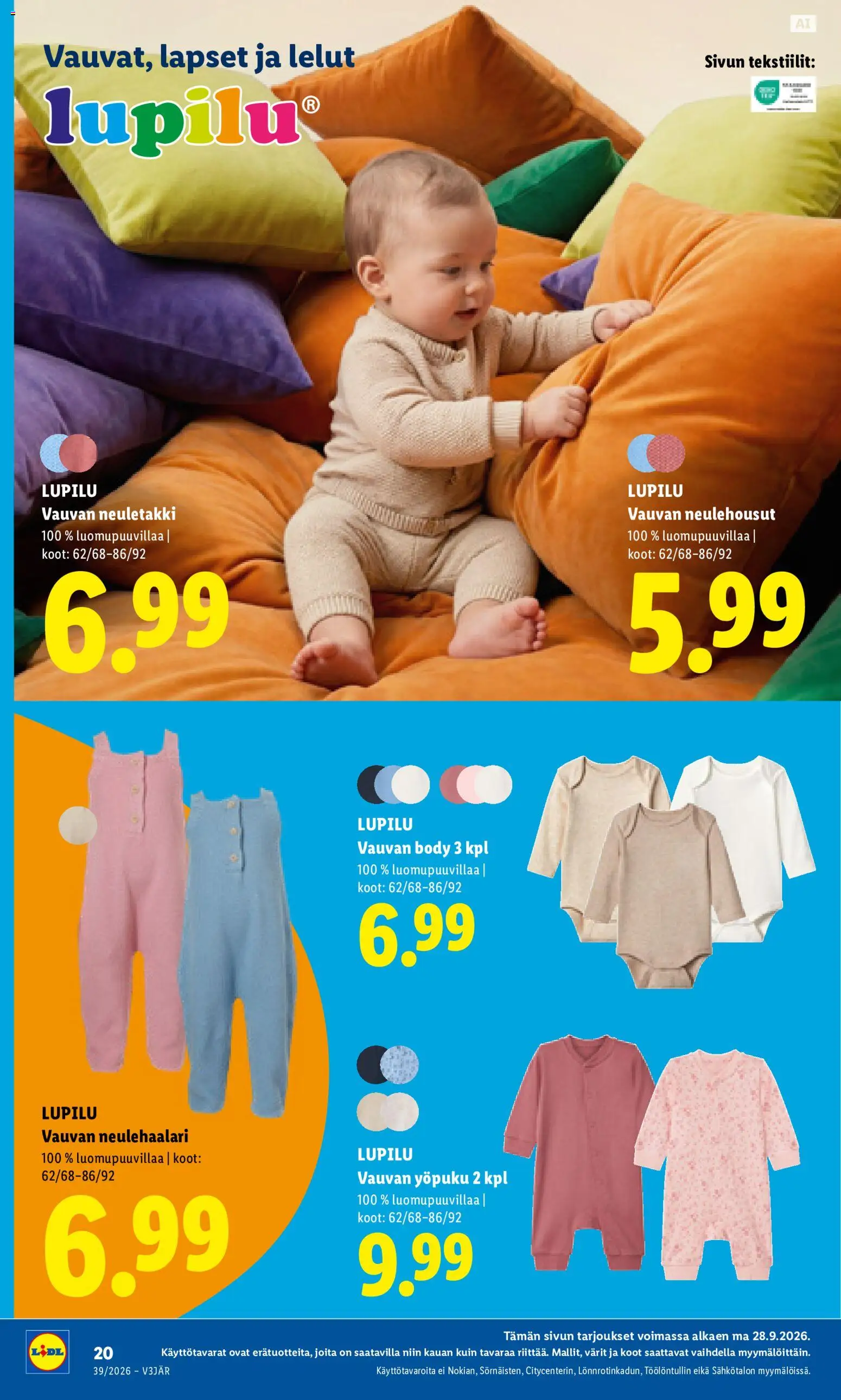 Lidl tarjoukset – voimassa 28/09/2026 alkaen | Sivu: 10