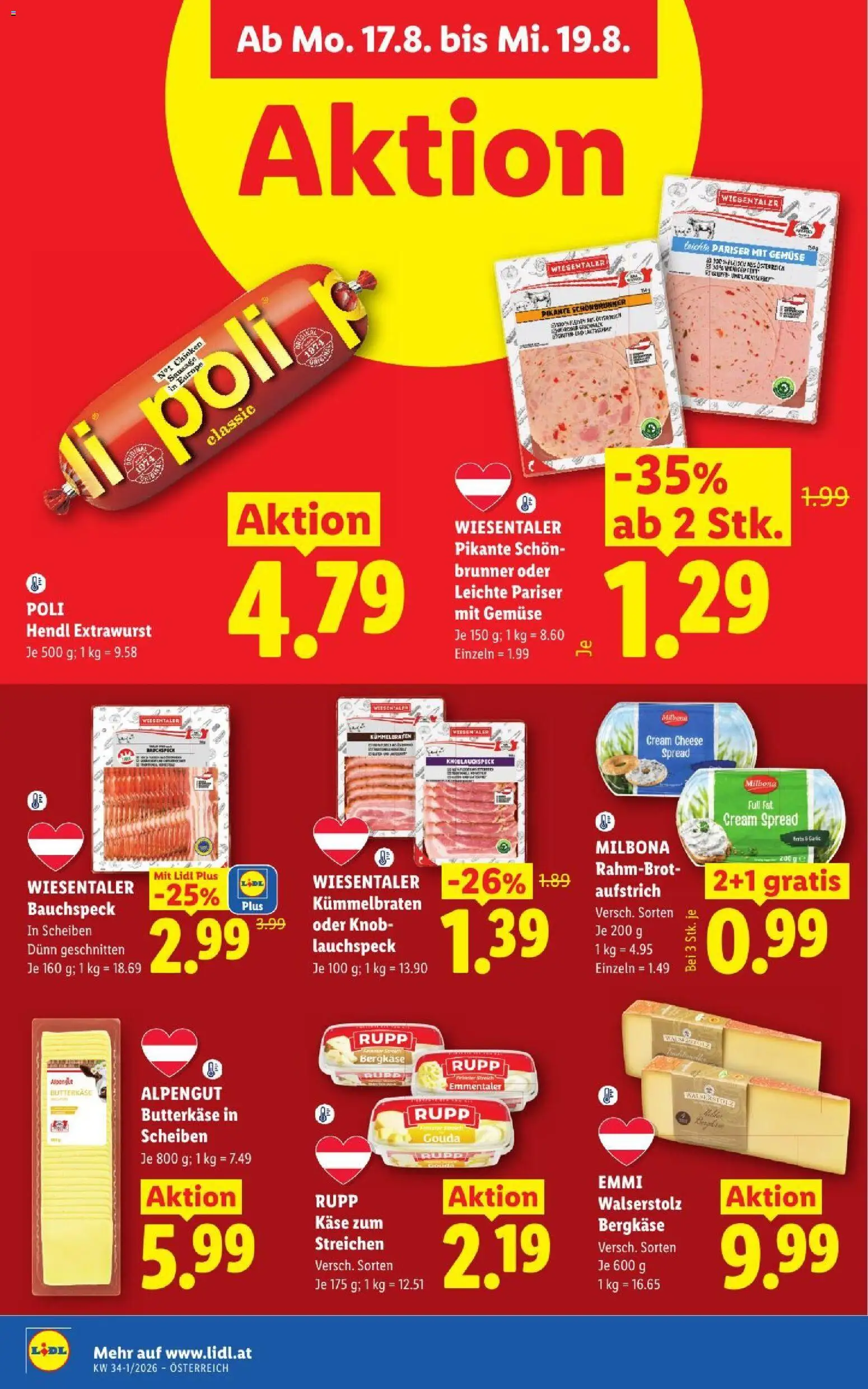 Lidl - Flugblatt gültig ab 13.08.2026 | Seite: 41 | Produkte: Gemüse, Käse