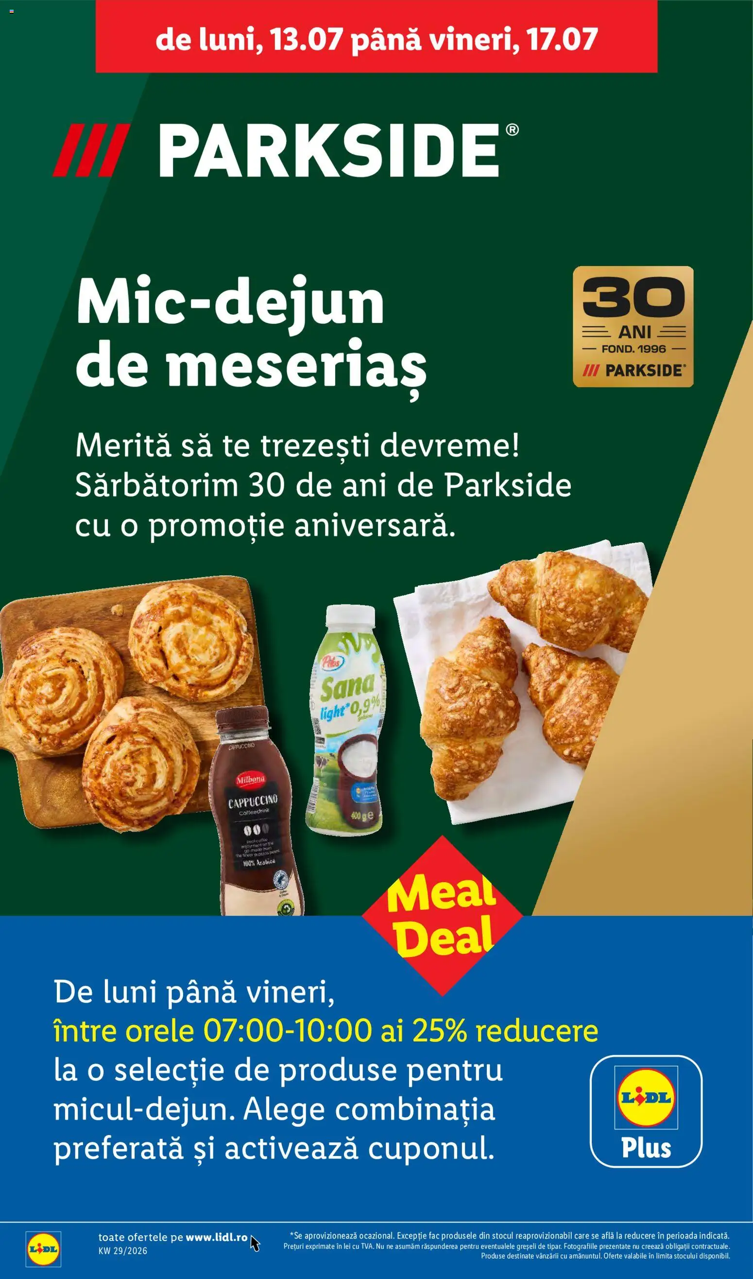 Noul catalog Lidl – valabil de la 13.07.2026 | Pagină: 50 | Produse: Toplar