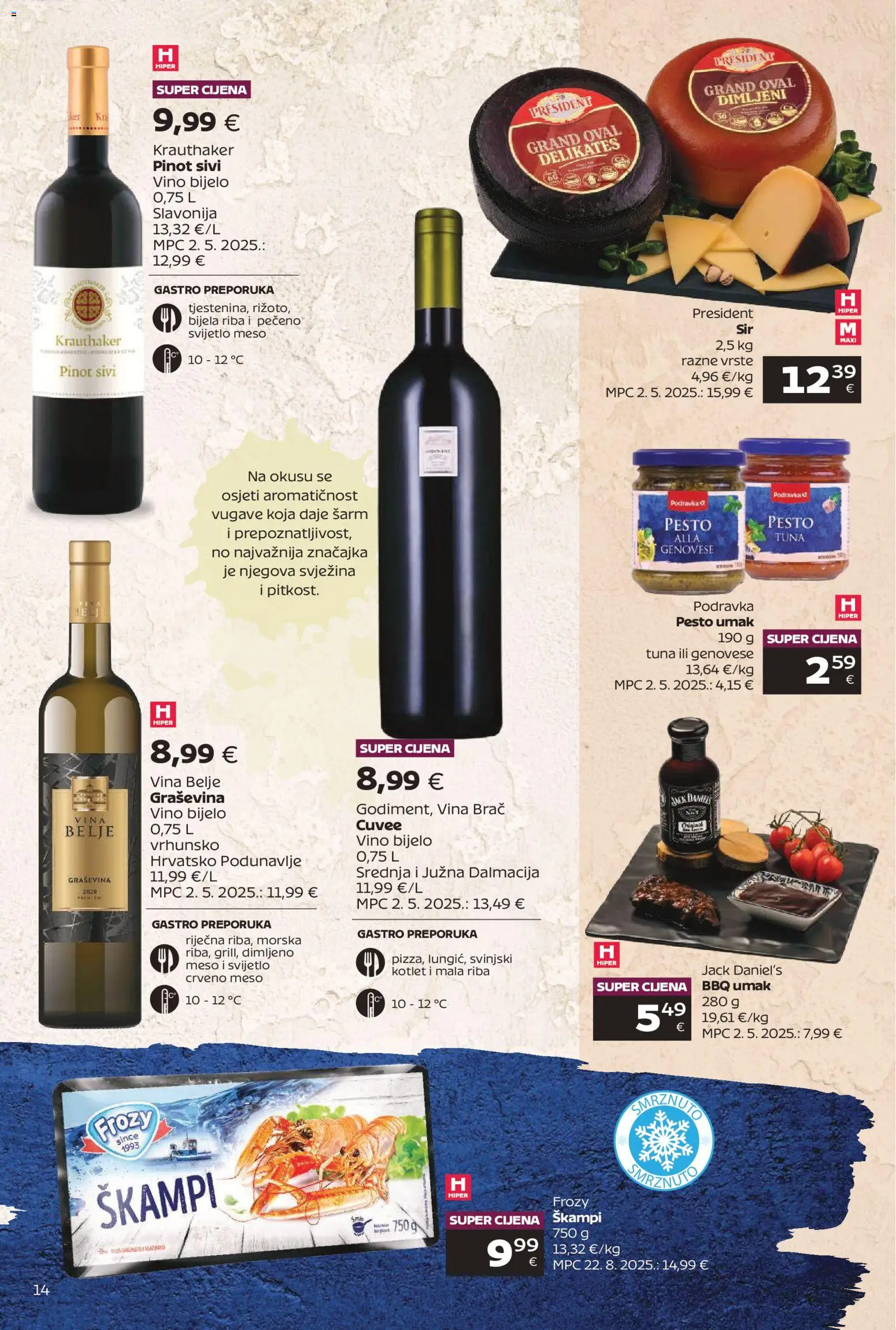 Tommy katalog | vrijedi od 09.03.2026 | Stranica: 14 | Proizvodi: Podravka, Riba, Umak, Tuna