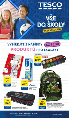 Náhled letáku Tesco katalog od 03.08.2026
