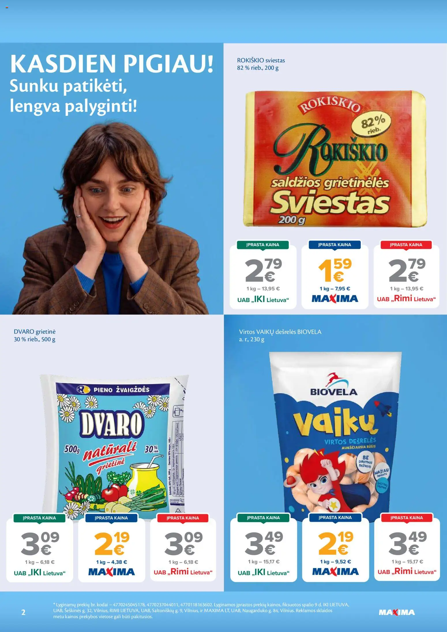 MAXIMA akcijos nuo 2026.10.20 | Puslapis: 2