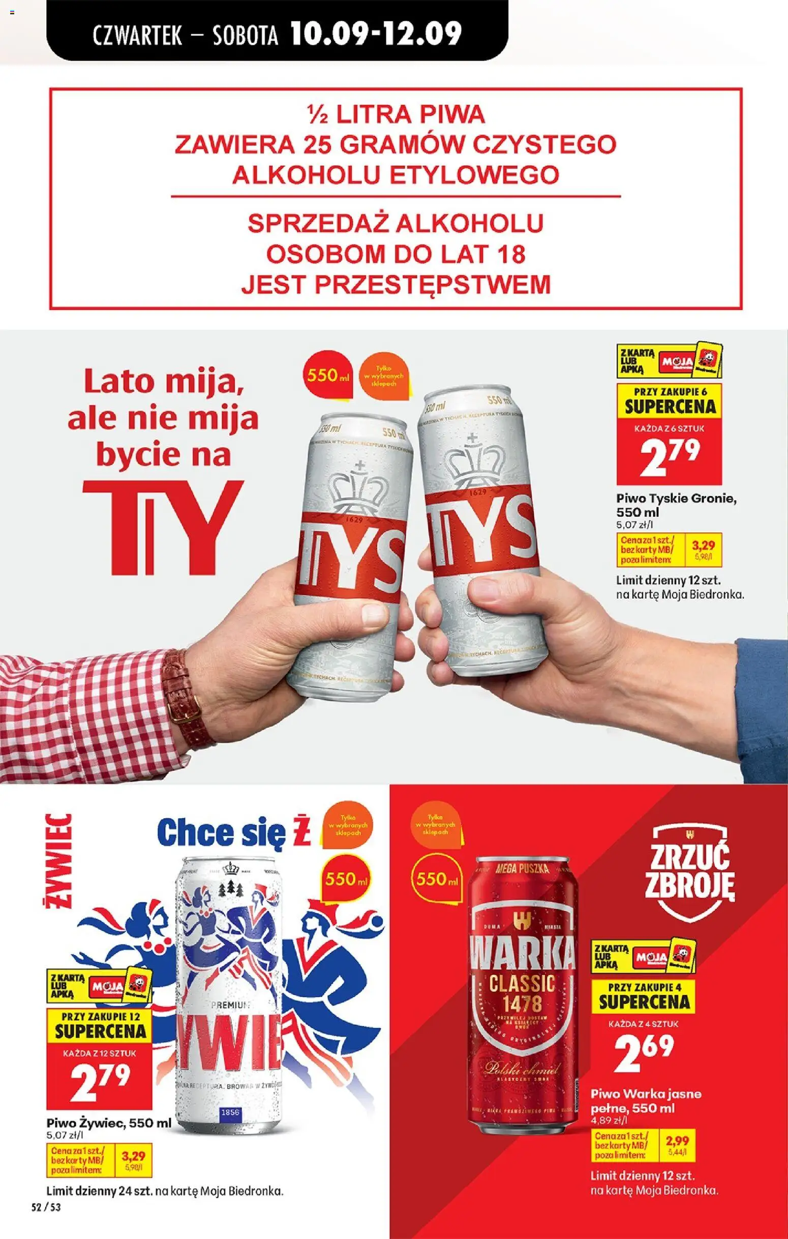 Biedronka Polsko leták - Codziennie niskie ceny od 10.09.2026 | Strana: 80 | Produkty: Karty