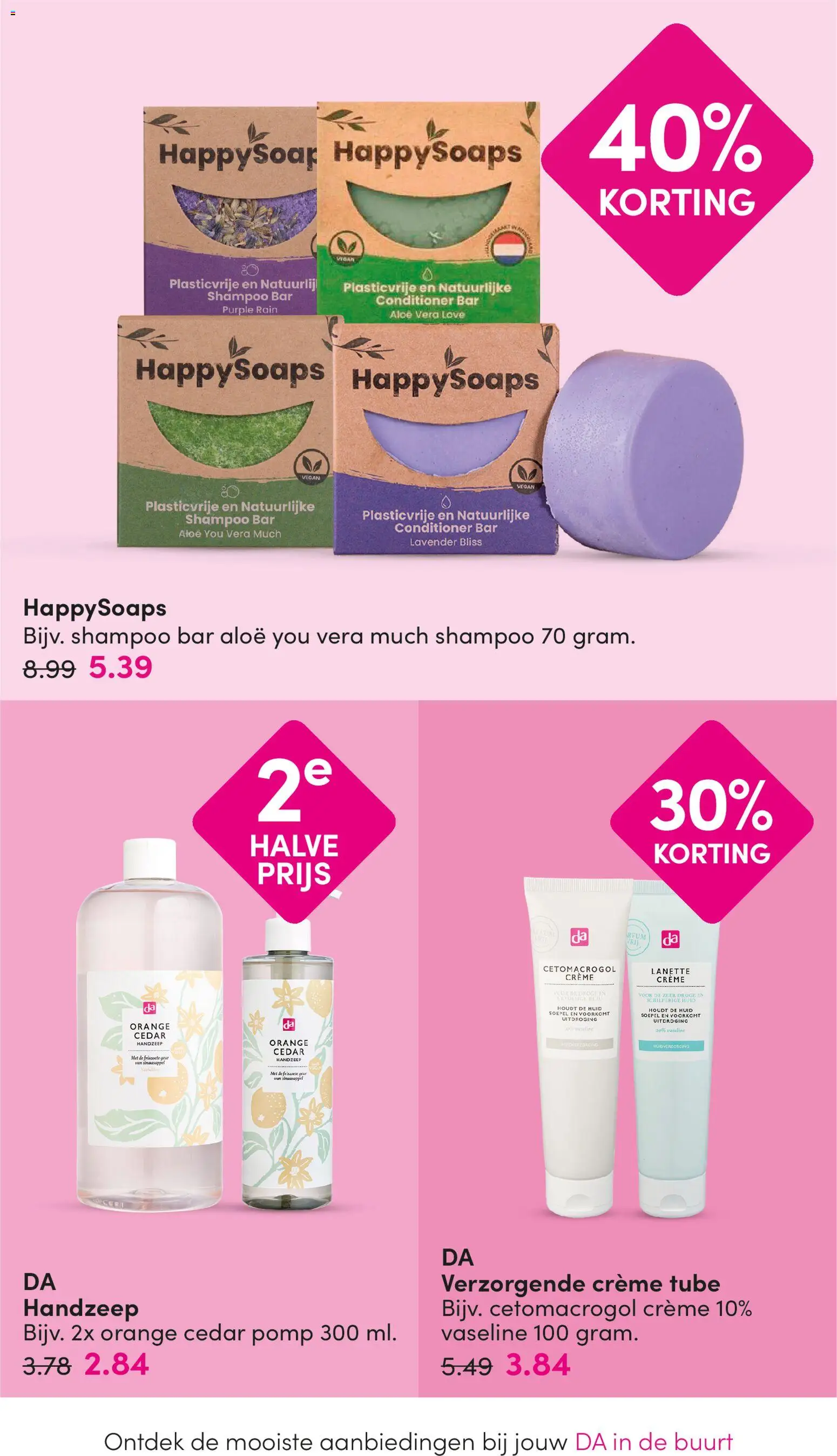 {H1} | Pagina: 14 | Producten: Handzeep, Geur, Aloë Vera, Shampoo