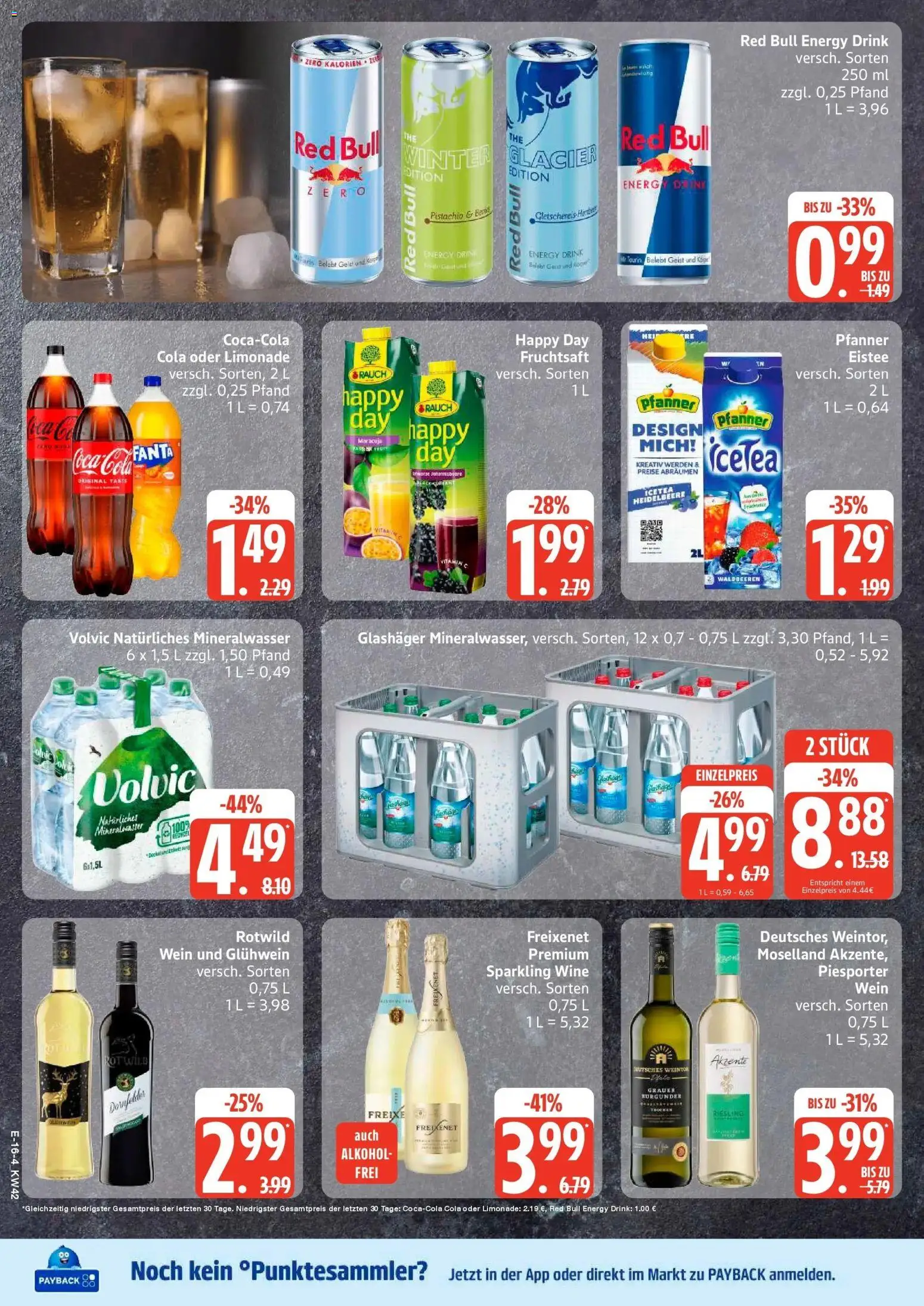Edeka Prospekt Rostock (ab 12.10.2026) » Angebote Online | Seite: 25 | Produkte: Fanta, Energy, Limonade, Volvic