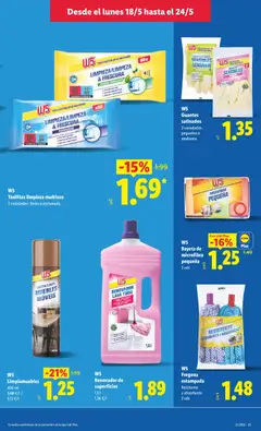 Vista previa Lidl folleto válido desde el 18.05.2026 | Página: 23 | Productos: Perfume, Guantes, Muebles