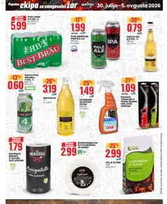 Eurospin katalog akcije – veljaven od 30.07.2026 | Stran: 6 | Izdelki: Zar, Kos, Vino, Detergent